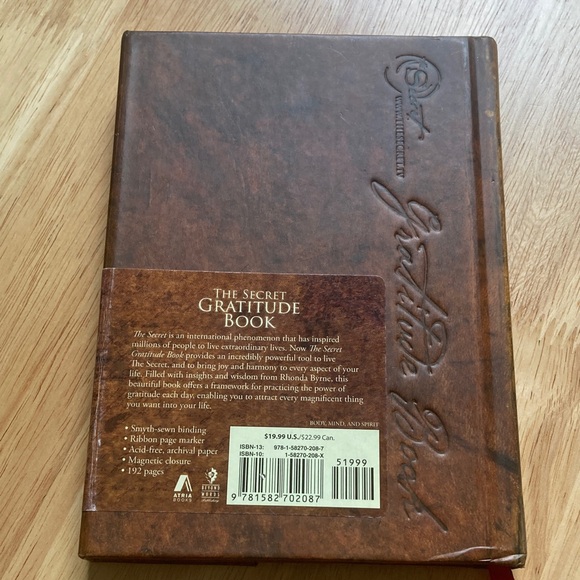 For Sharon:
The Secret Gratitude Book Journal by Rhonda Byrne - Picture 2 of 6